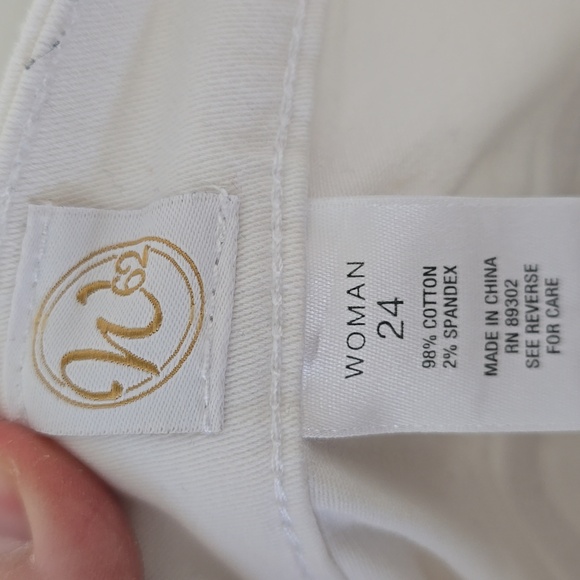 Women 62 White Skirt Size Plus 24 - Picture 2 of 4